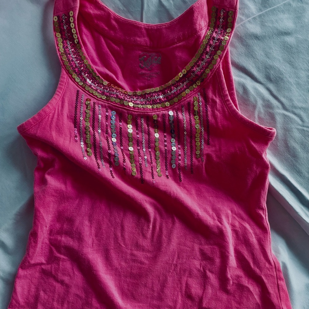 Justice tank top